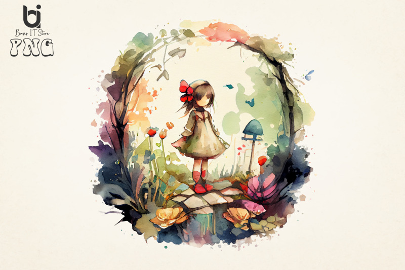 watercolor-tiny-girl-in-fairyland-sublimation-bundle-12-png