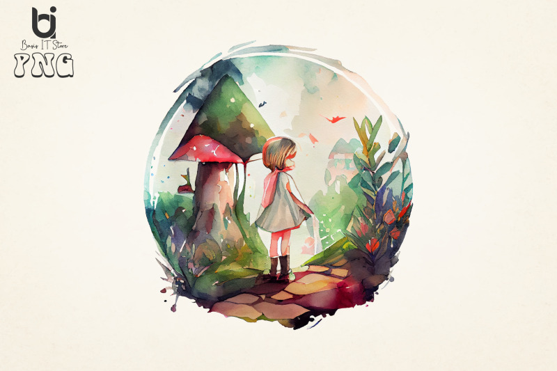 watercolor-tiny-girl-in-fairyland-sublimation-bundle-12-png