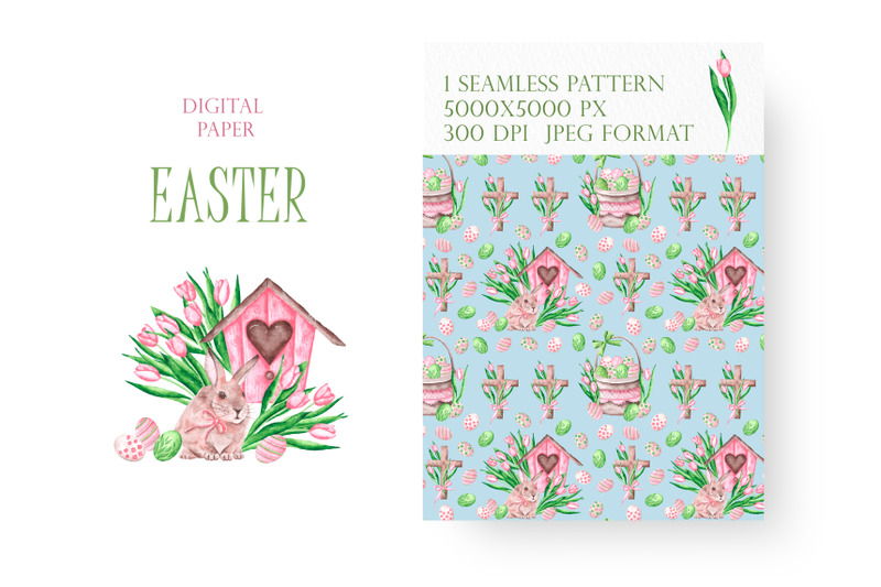 spring-easter-watercolor-digital-paper-seamless-pattern