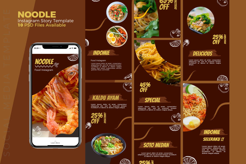 noodle-instagram-story-template