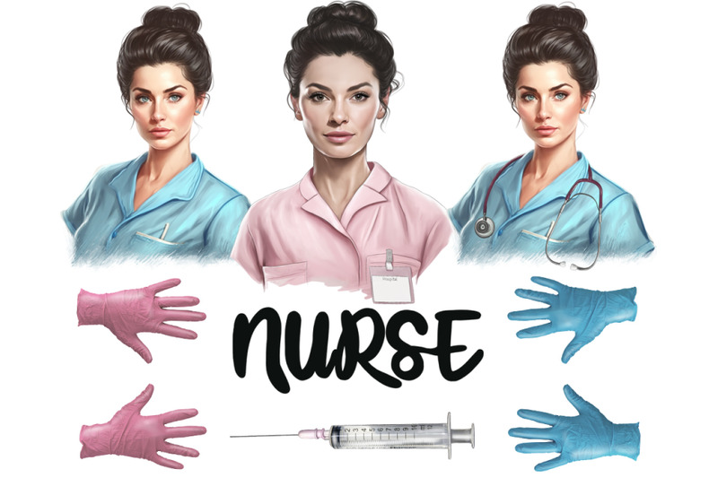 nurse-collection-clipart