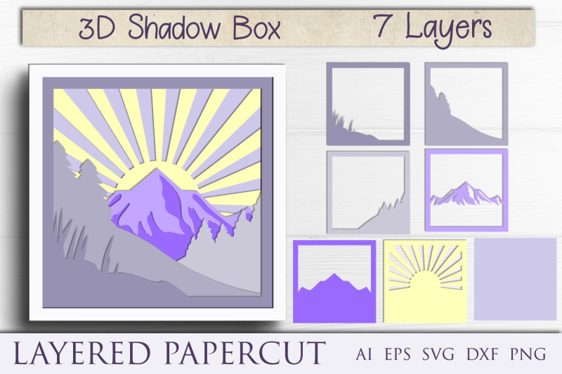 3d-layered-shadow-box-with-mountains-svg