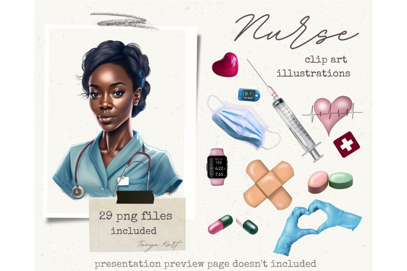 nurse-african-american-girl-clipart