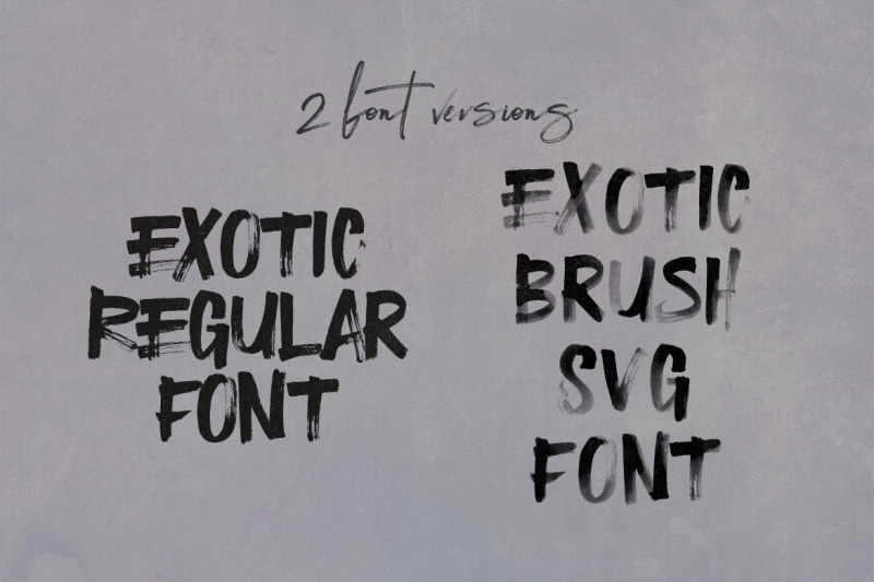 exotic-brush-amp-svg-font