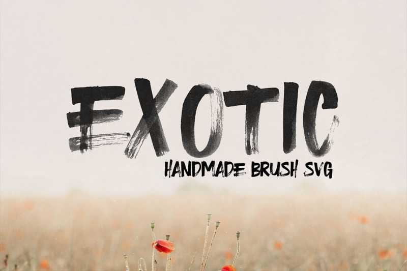 exotic-brush-amp-svg-font