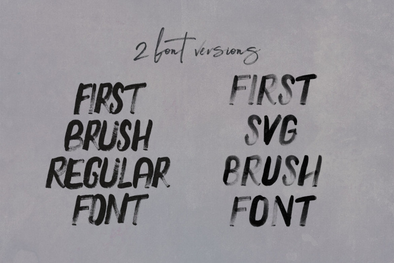 first-brush-amp-svg-font