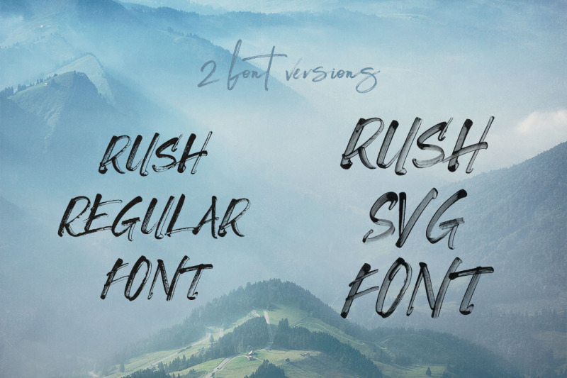 rush-brush-amp-svg-font