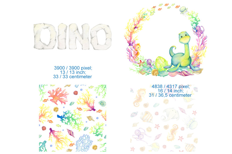 cute-dinosaur-watercolor-clipart-print-on-t-shirt-digital-paper-und