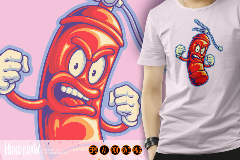 classic-angry-fire-extinguisher-mascot-logo-illustrations