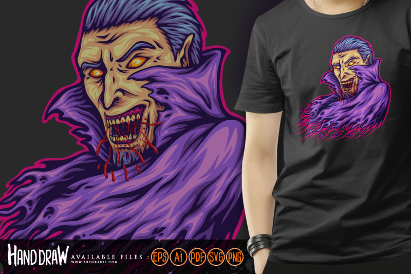 spooky-halloween-horror-vampire-dracula-logo-cartoon-illustrations