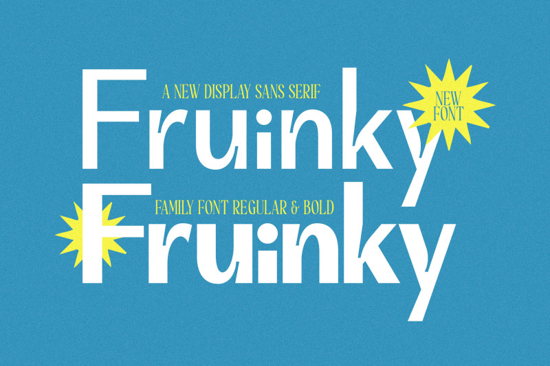 fruinky-typeface