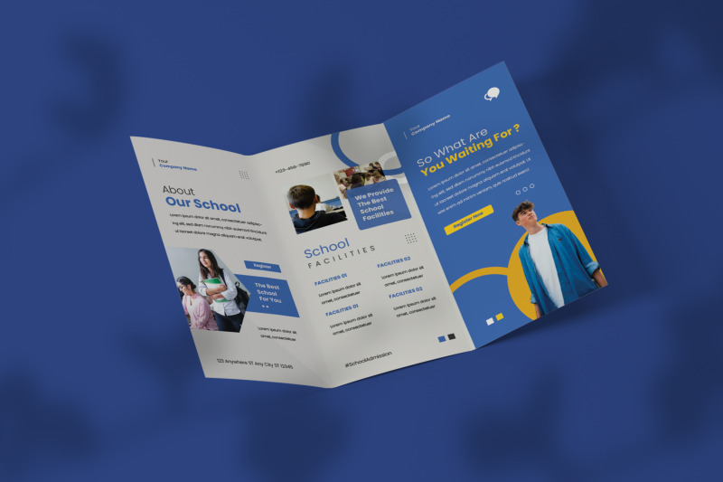 admission-trifold-brochure