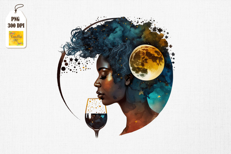 beautiful-afro-girl-with-wine-8