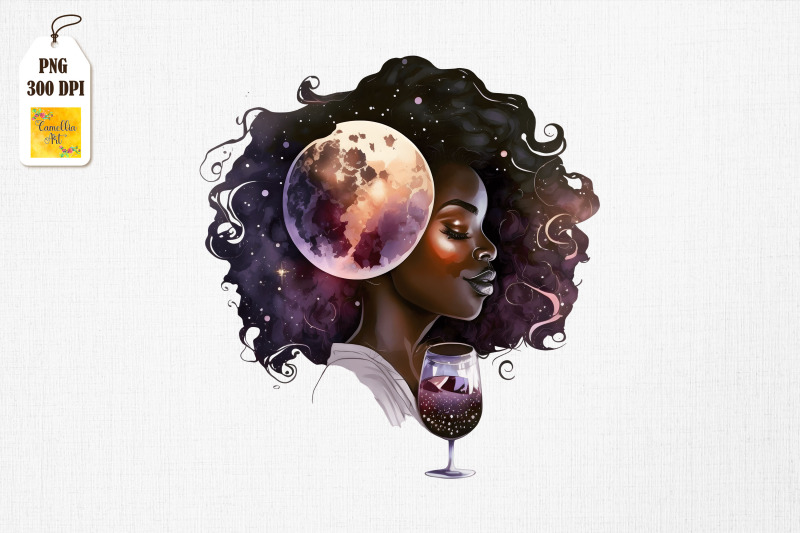 beautiful-afro-girl-with-wine-15