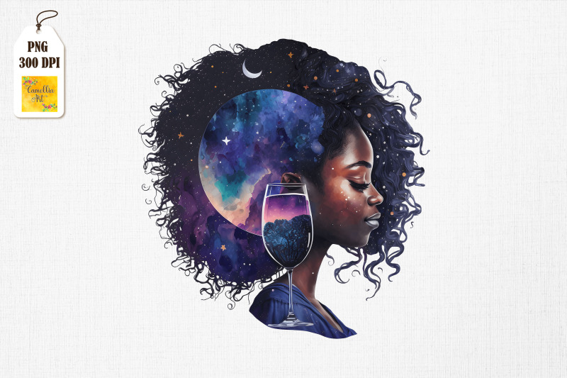 beautiful-afro-girl-with-wine-16