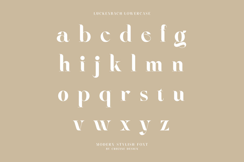 luckenbach-modern-serif-font
