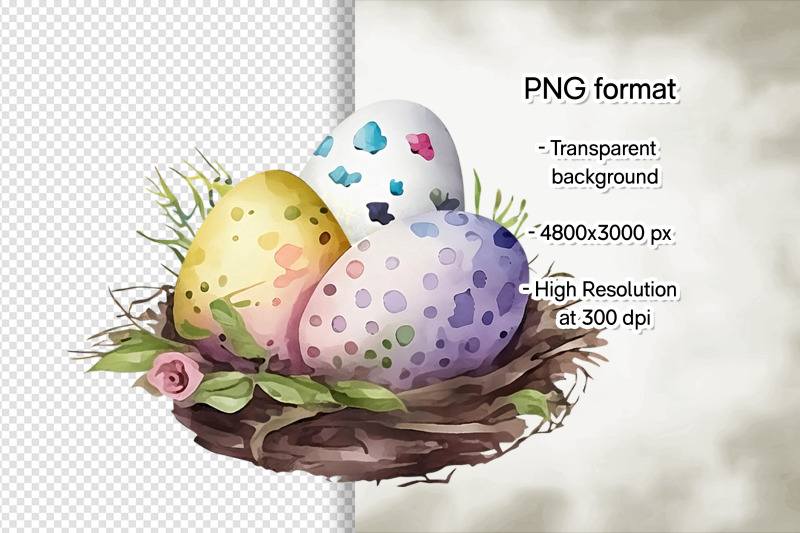 watercolor-easter-eggs-in-basket-clipart-png