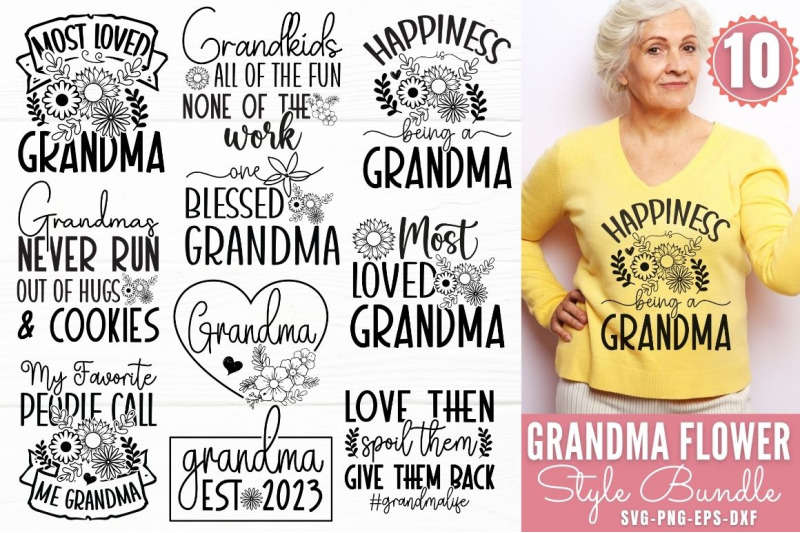 grandma-svg-bundle