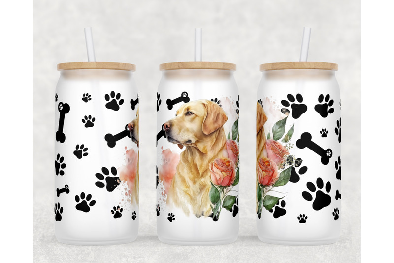 golden-retriever-libbey-glass-can-wraps-16-oz-glass-can-sublimation