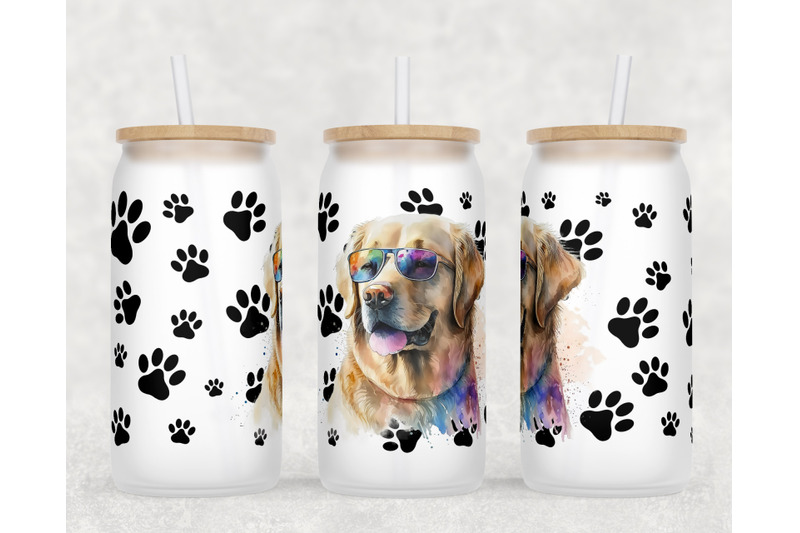 golden-retriever-libbey-glass-can-wraps-16-oz-glass-can-sublimation