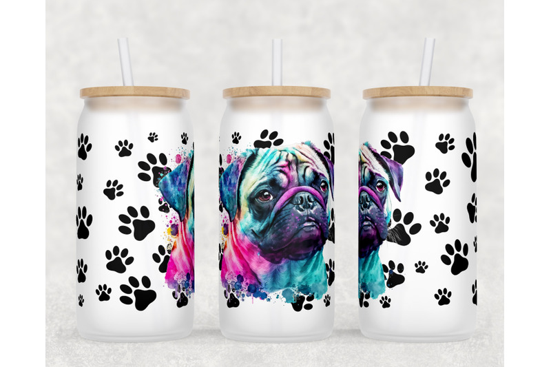 pug-libbey-glass-can-wraps-16-oz-glass-can-sublimation-designs-png