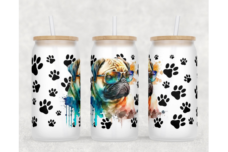 pug-libbey-glass-can-wraps-16-oz-glass-can-sublimation-designs-png