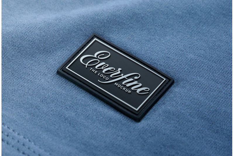clothing-label-3d-logo-mockup