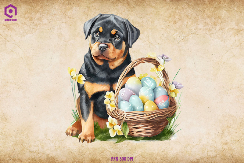 easter-rottweiler-dog-clipart