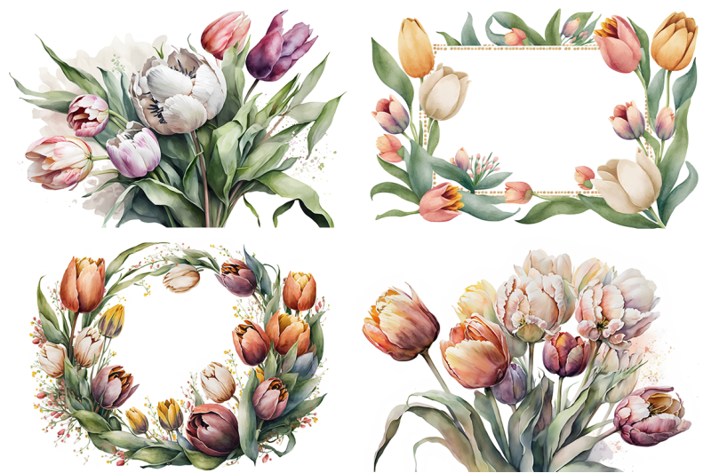 lovely-floral-watercolor-collection