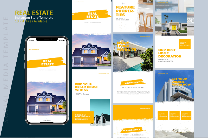 real-estate-instagram-story-template