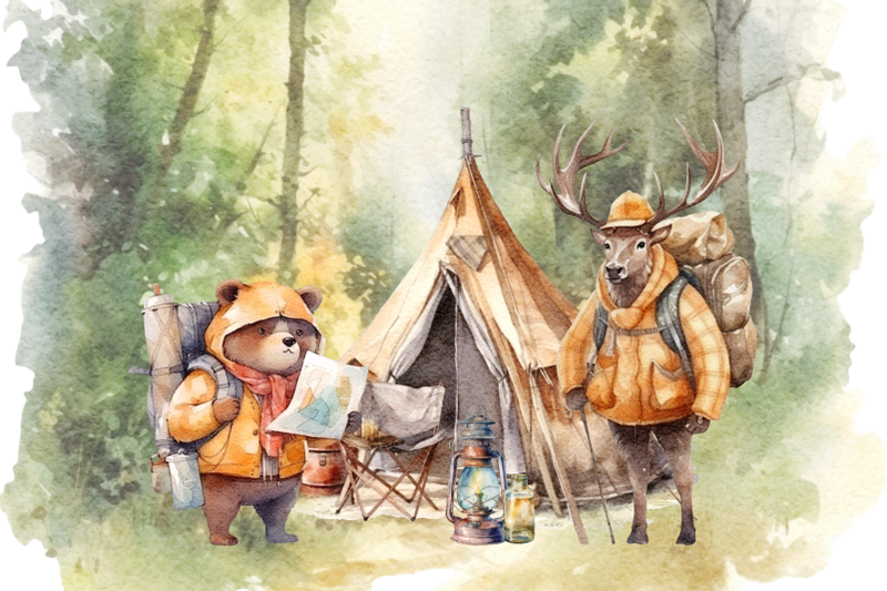 adventurer-camping-clipart-png