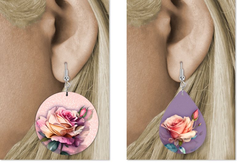 flower-earrings-designs-roses-sublimation-earring-bundle