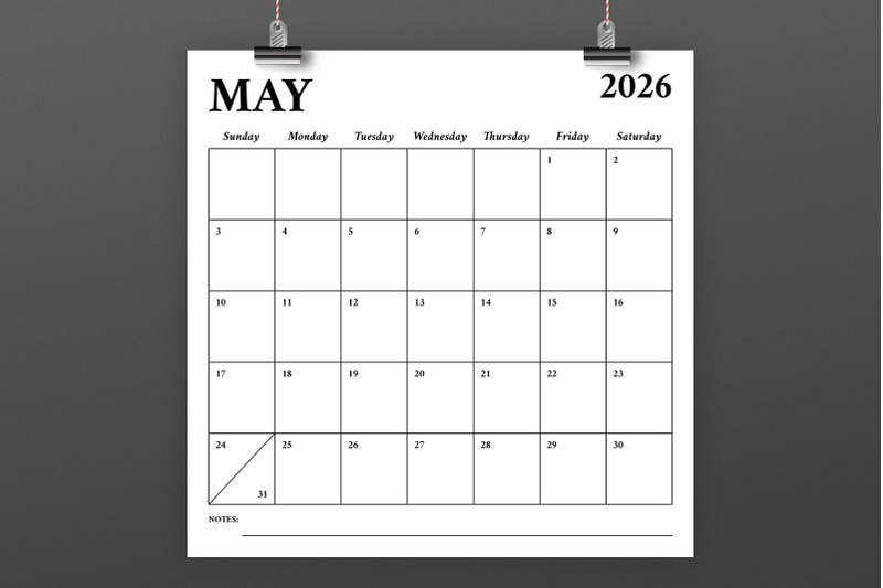 2026-square-12x12-calendar-template