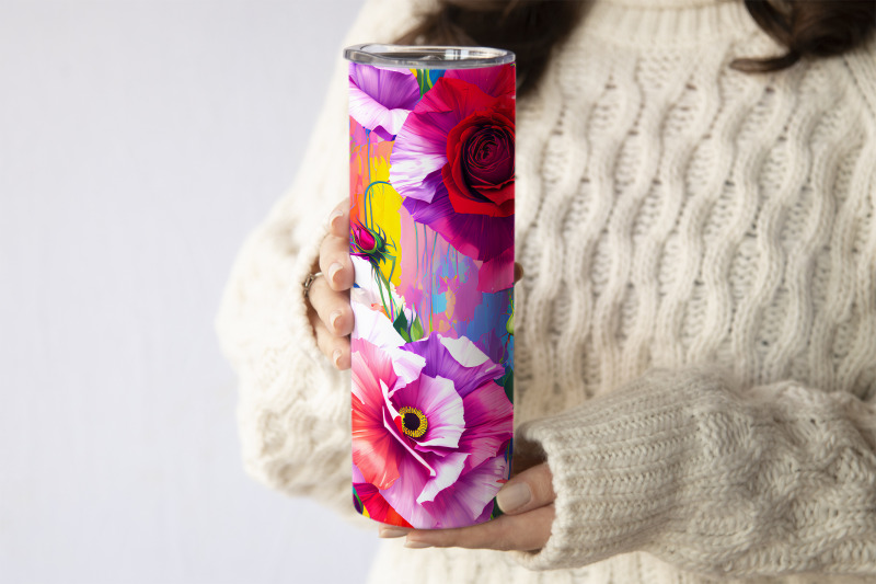 blossoming-beauty-20-oz-skinny-tumbler-wrap-with-floral-print