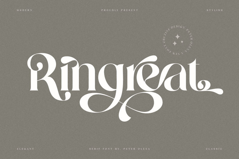 ringreat-decorative-serif-font