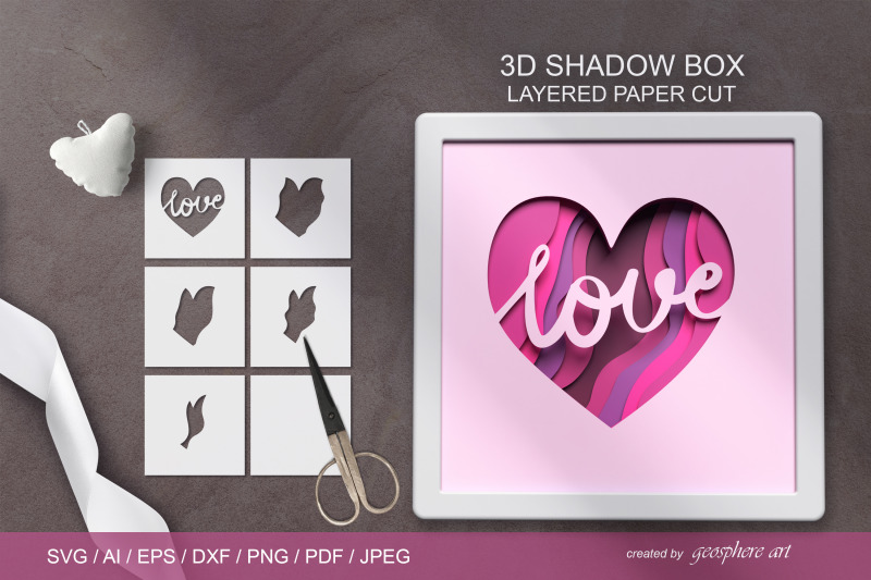 love-heart-3d-layered-papercut-shadow-box-svg-dxf-eps