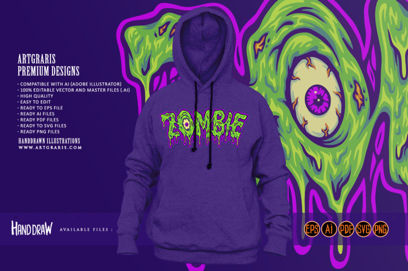 creepy-monster-zombie-eye-melted-text-lettering-word-cartoon-illustrat