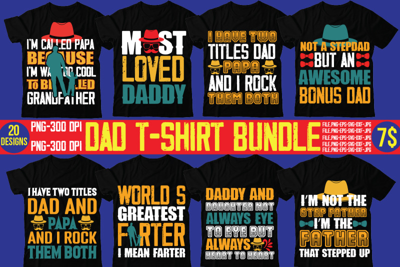 dad-t-shirt-bundle-dad-svg-bundle-dad-svg-fathers-day-svg-bundle