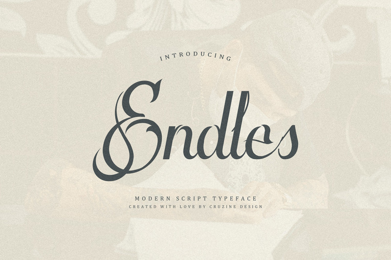 endles-vintage-script