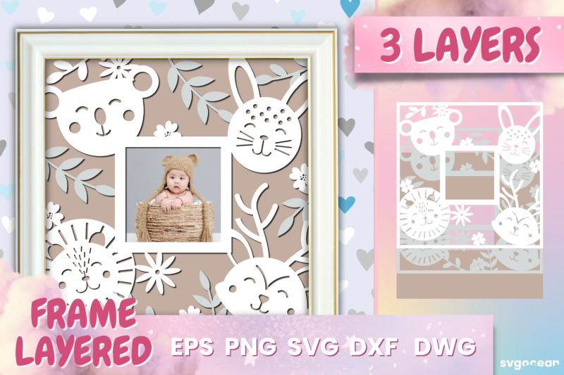 baby-photo-frame-svg-papercut-baby-shadowbox