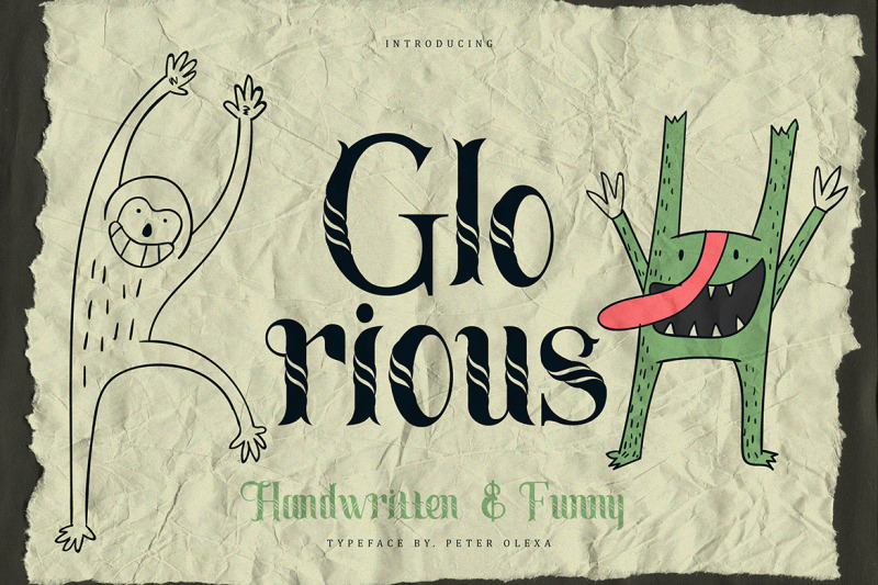 glorious-funny-amp-artistic-font