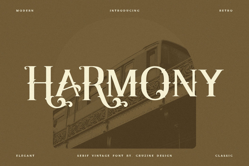 harmony-ornament-font