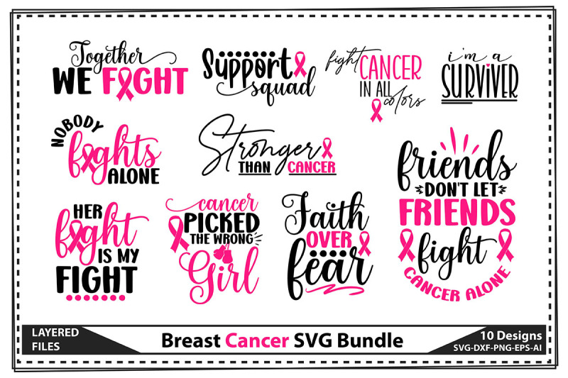 breast-cancer-svg-bundle