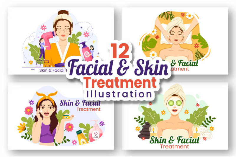 12-facial-and-skin-treatment-illustration