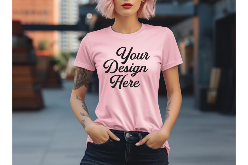 bella-canvas-3001-t-shirt-mockups-bella-canvas-girl-mockups-digital