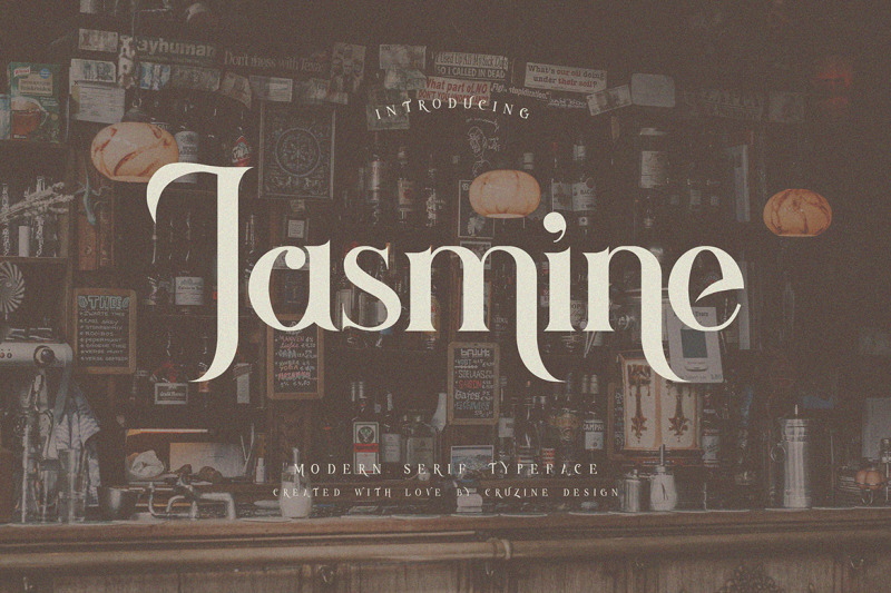 jasmine-vintage-font