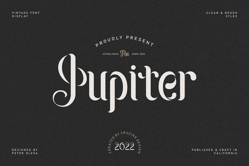 jupiter-retro-font-family