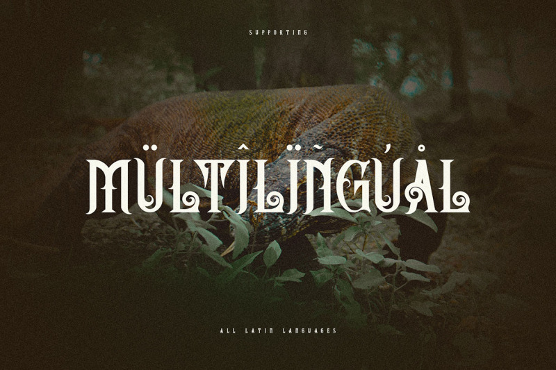 komodo-decorative-font