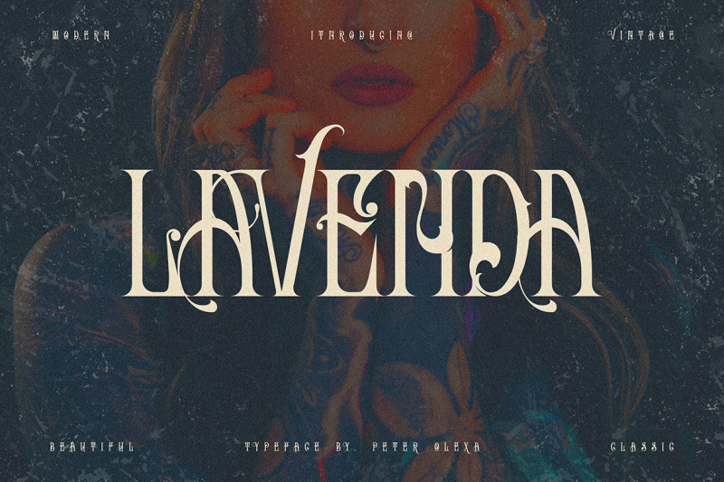 lavenda-vintage-ornamental-font