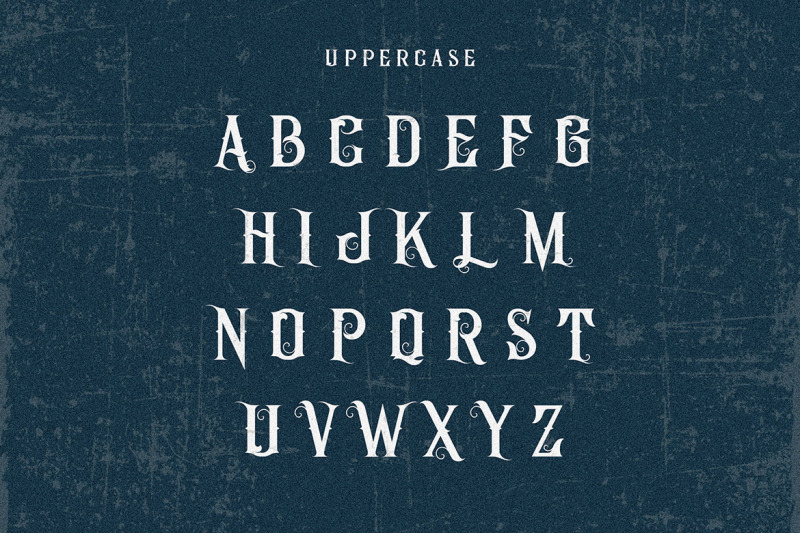 melcoinda-vintage-ornamental-font